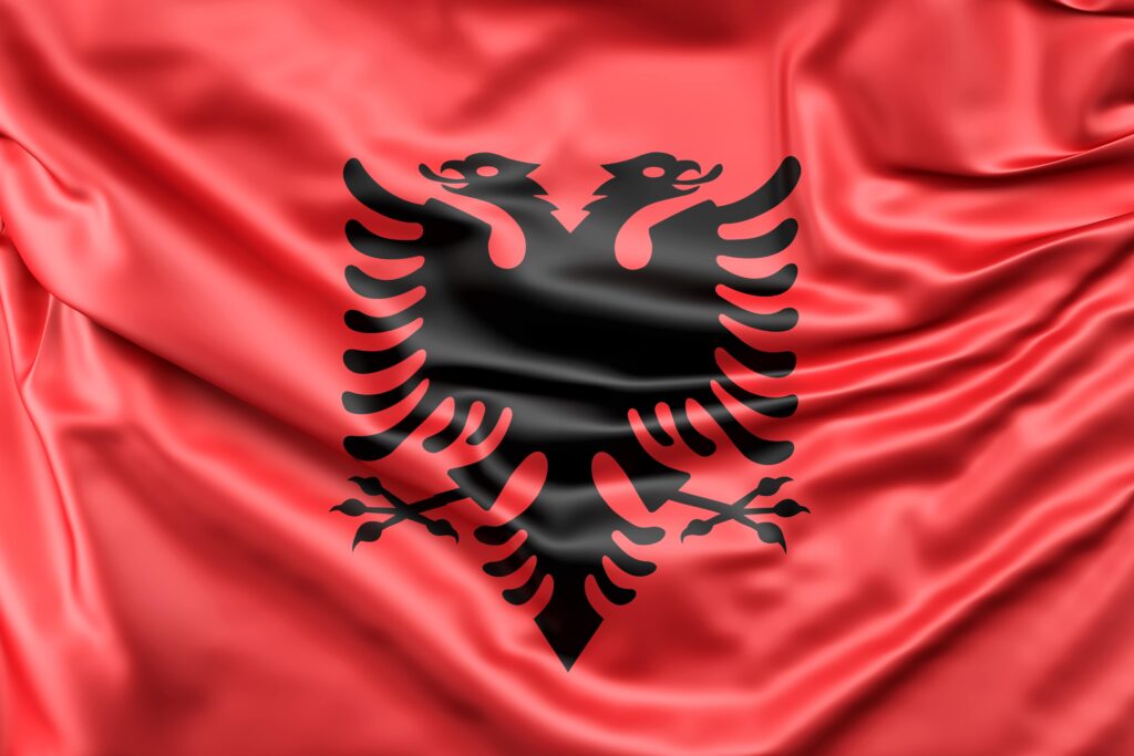 Albanian flag